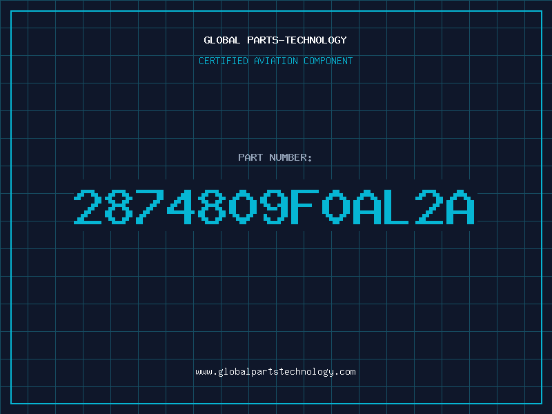 Aviation Part 2874809F0AL2A