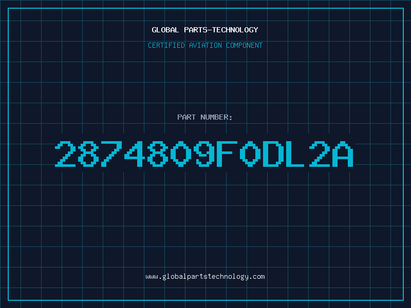 Aviation Part 2874809F0DL2A