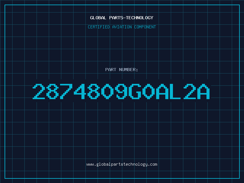 Aviation Part 2874809G0AL2A