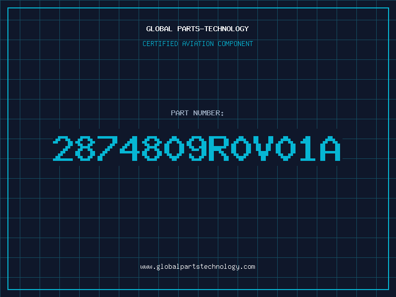 Aviation Part 2874809R0V01A