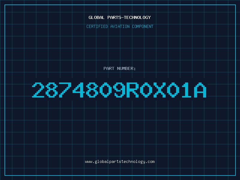 Aviation Part 2874809R0X01A