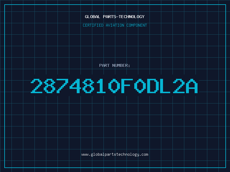 Aviation Part 2874810F0DL2A