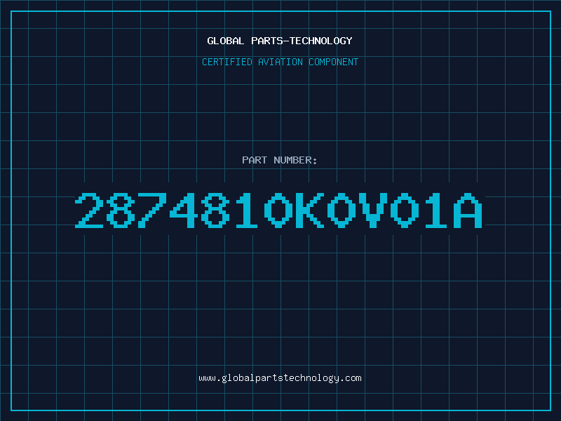 Aviation Part 2874810K0V01A