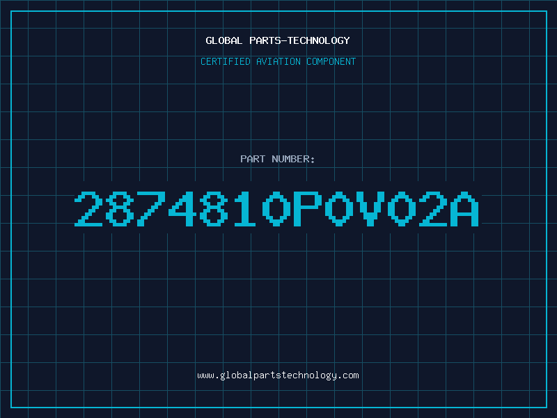 Aviation Part 2874810P0V02A
