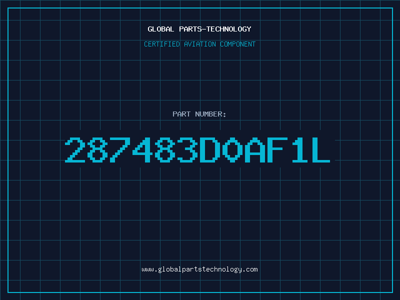 Aviation Part 287483D0AF1L