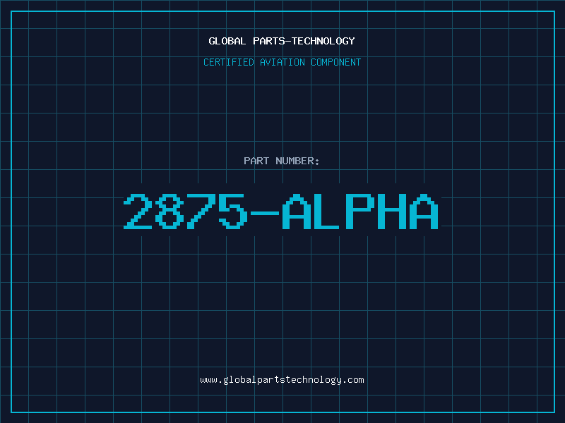 Aviation Part 2875-ALPHA