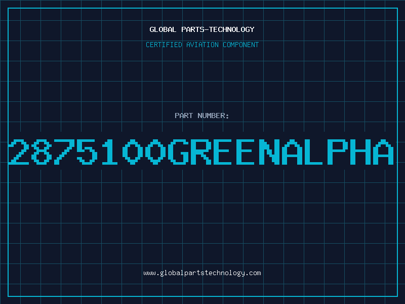Aviation Part 2875100GREENALPHA