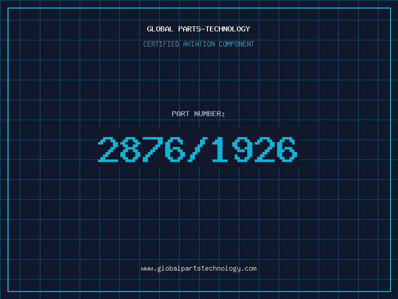 Aviation Part 2876/1926