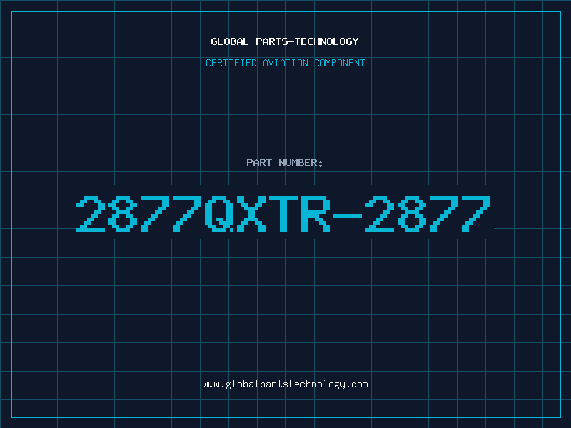 Aviation Part 2877QXTR-2877