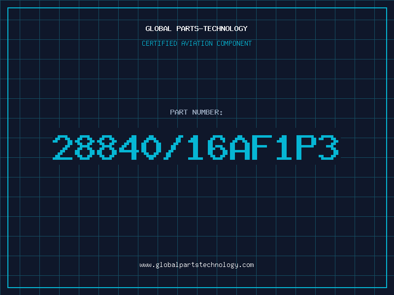 Aviation Part 28840/16AF1P3