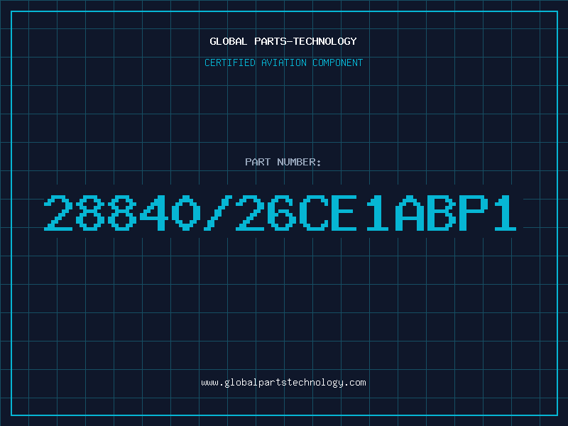 Aviation Part 28840/26CE1ABP1