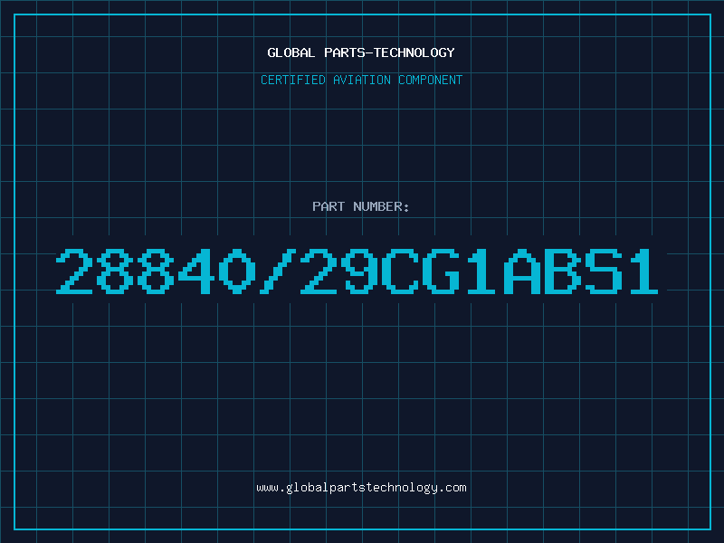 Aviation Part 28840/29CG1ABS1