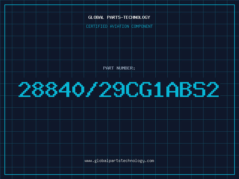 Aviation Part 28840/29CG1ABS2