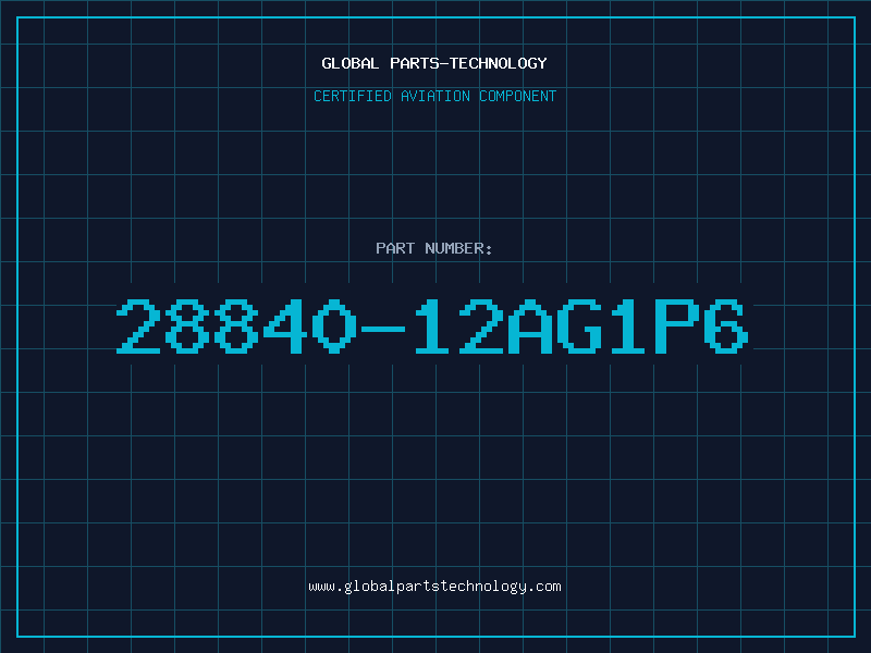 Aviation Part 28840-12AG1P6