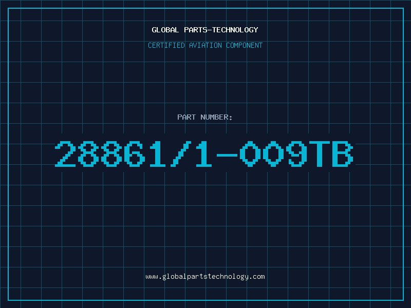 Aviation Part 28861/1-009TB
