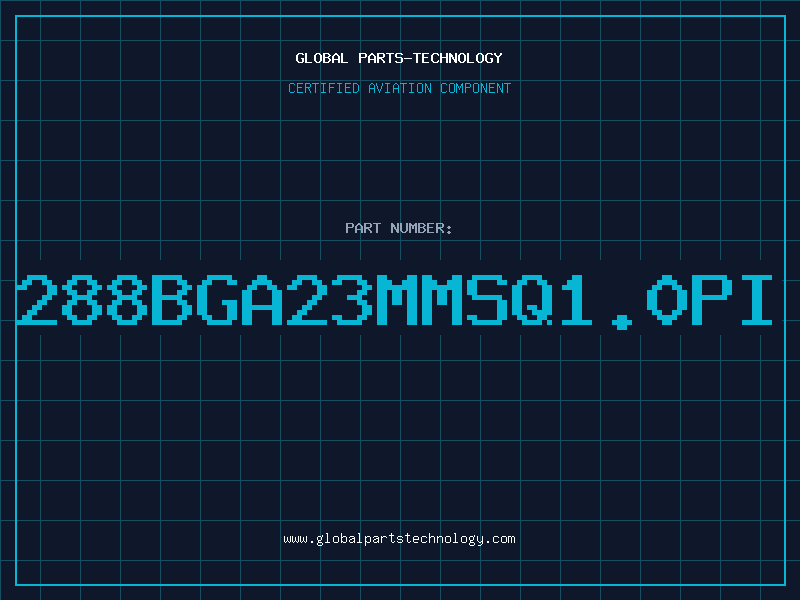Aviation Part 288BGA23MMSQ1.0PI