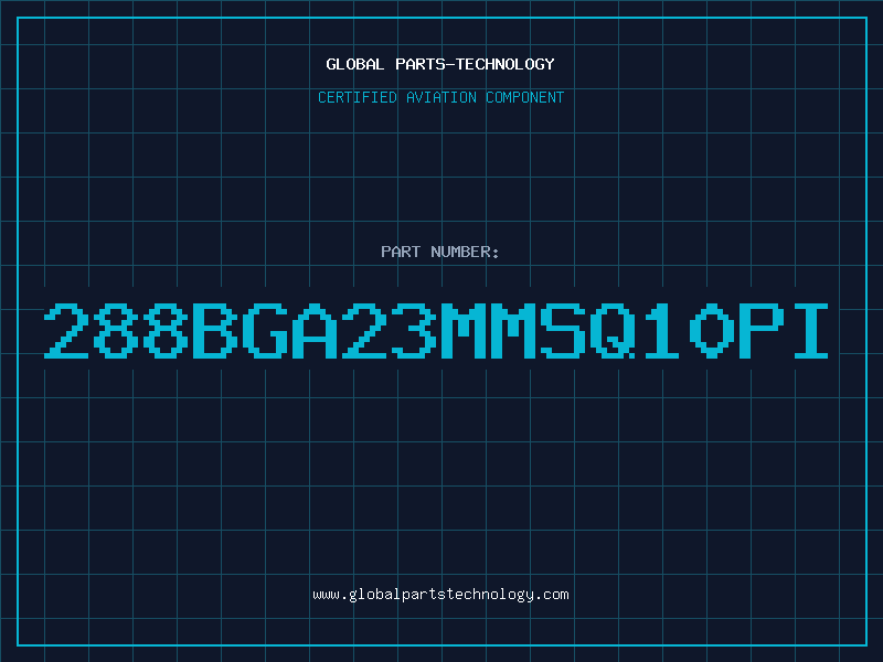 Aviation Part 288BGA23MMSQ10PI