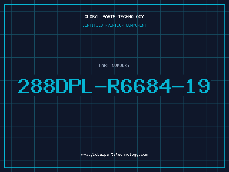 Aviation Part 288DPL-R6684-19
