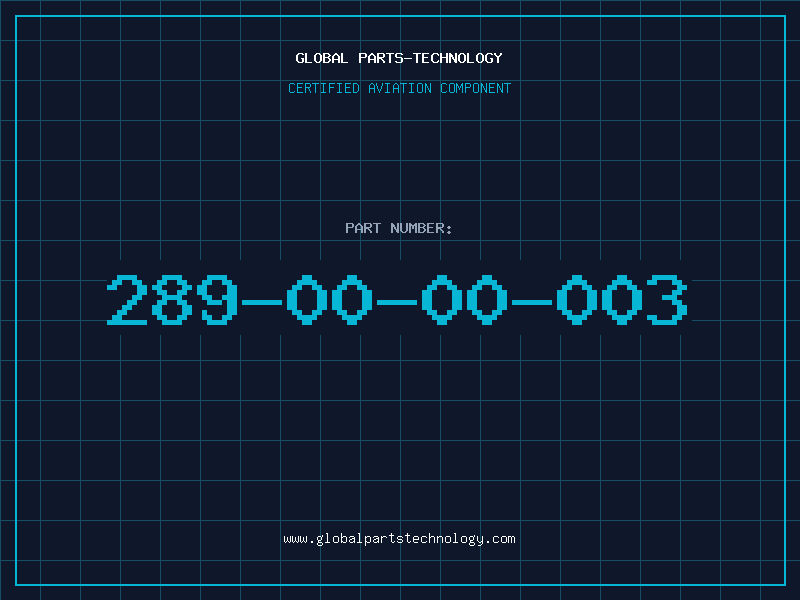 Aviation Part 289-00-00-003