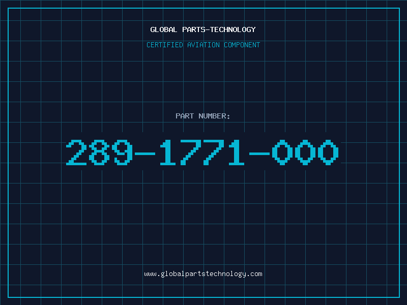 Aviation Part 289-1771-000