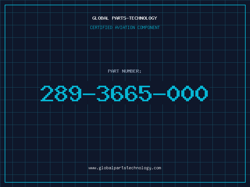 Aviation Part 289-3665-000