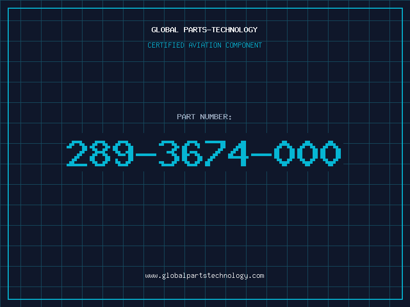 Aviation Part 289-3674-000