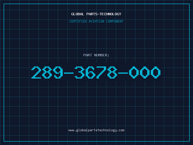 Aviation Part 289-3678-000