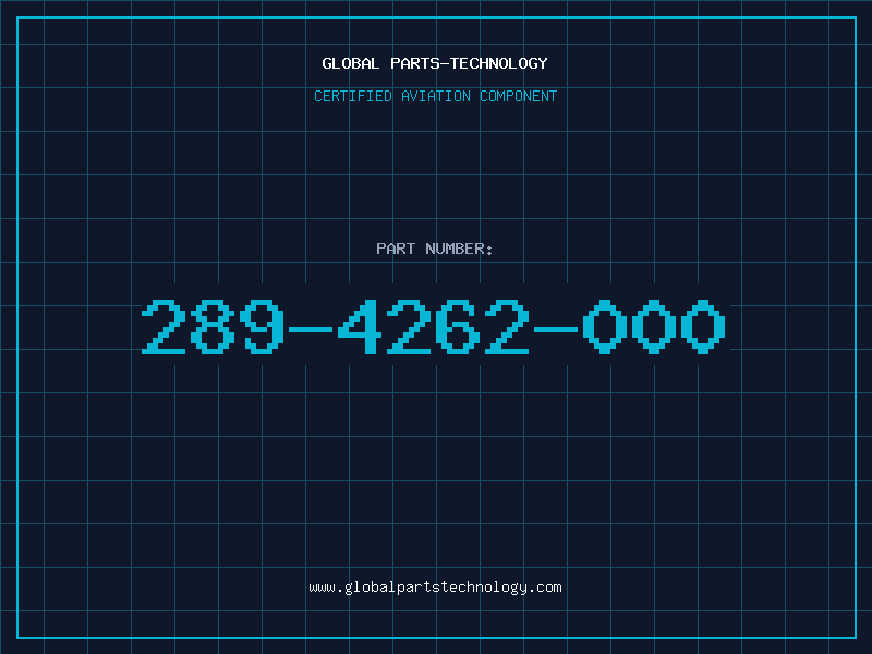 Aviation Part 289-4262-000