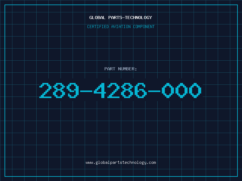 Aviation Part 289-4286-000