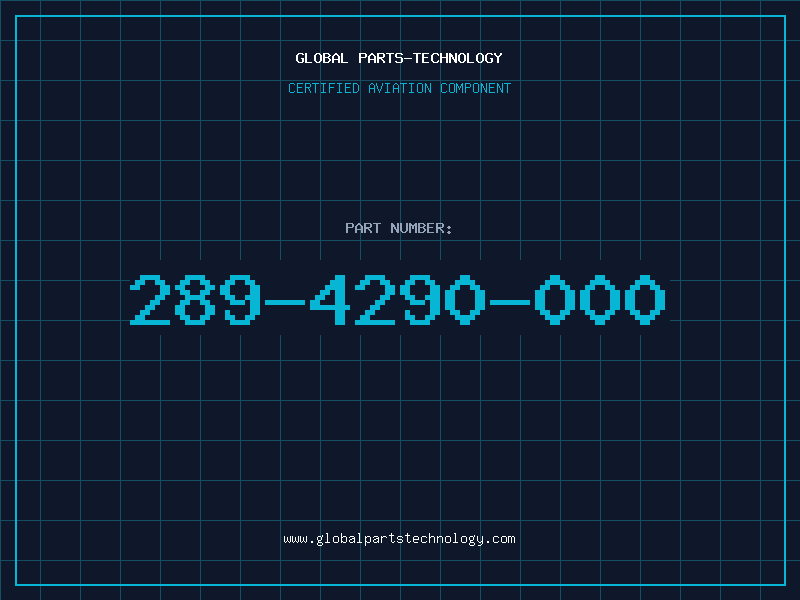 Aviation Part 289-4290-000