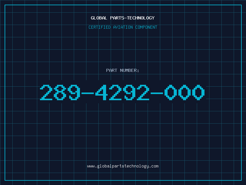 Aviation Part 289-4292-000