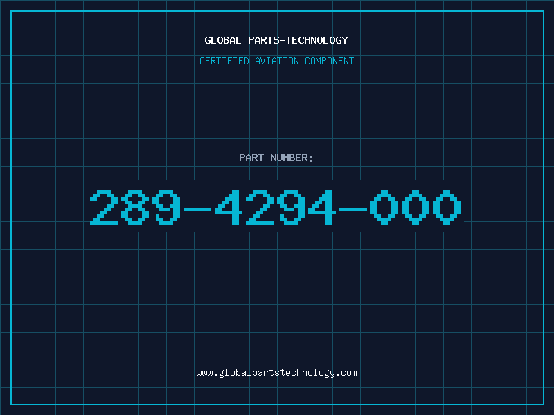 Aviation Part 289-4294-000