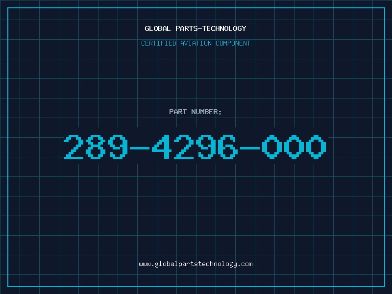 Aviation Part 289-4296-000