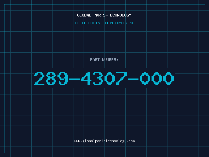 Aviation Part 289-4307-000