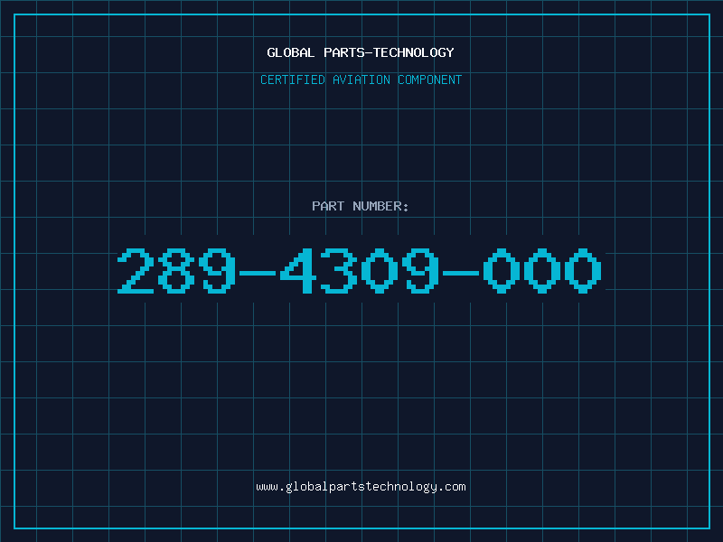 Aviation Part 289-4309-000