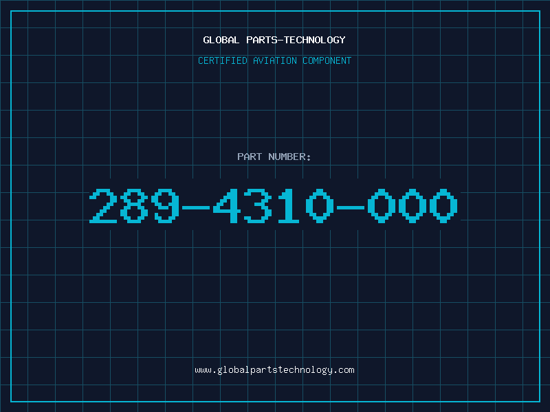 Aviation Part 289-4310-000