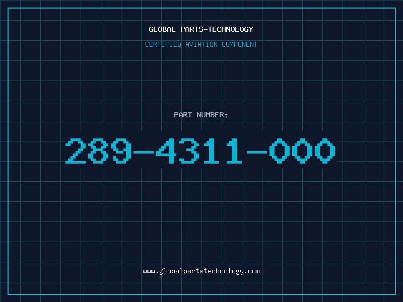 Aviation Part 289-4311-000