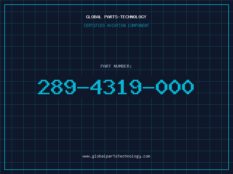 Aviation Part 289-4319-000
