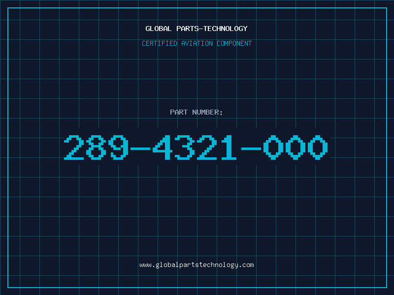 Aviation Part 289-4321-000