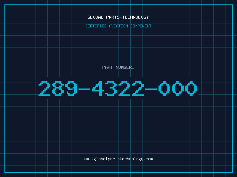 Aviation Part 289-4322-000