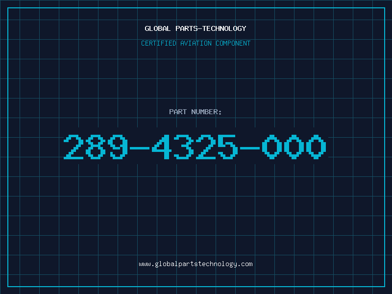Aviation Part 289-4325-000