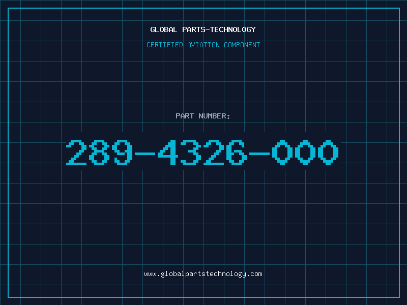 Aviation Part 289-4326-000