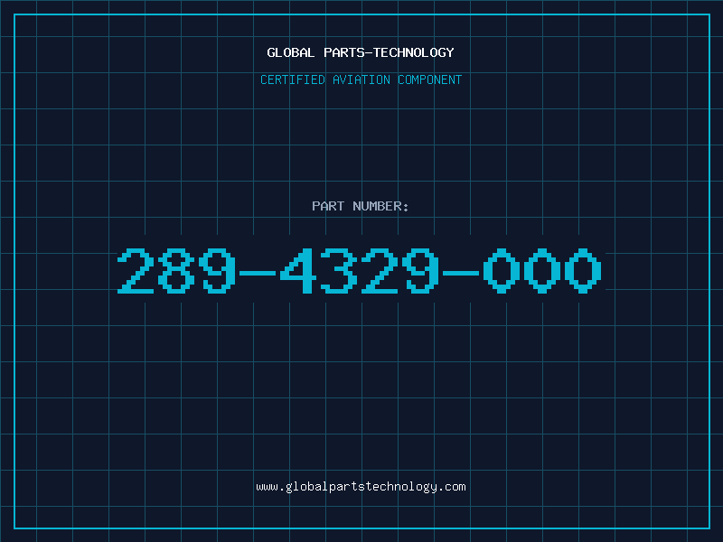 Aviation Part 289-4329-000