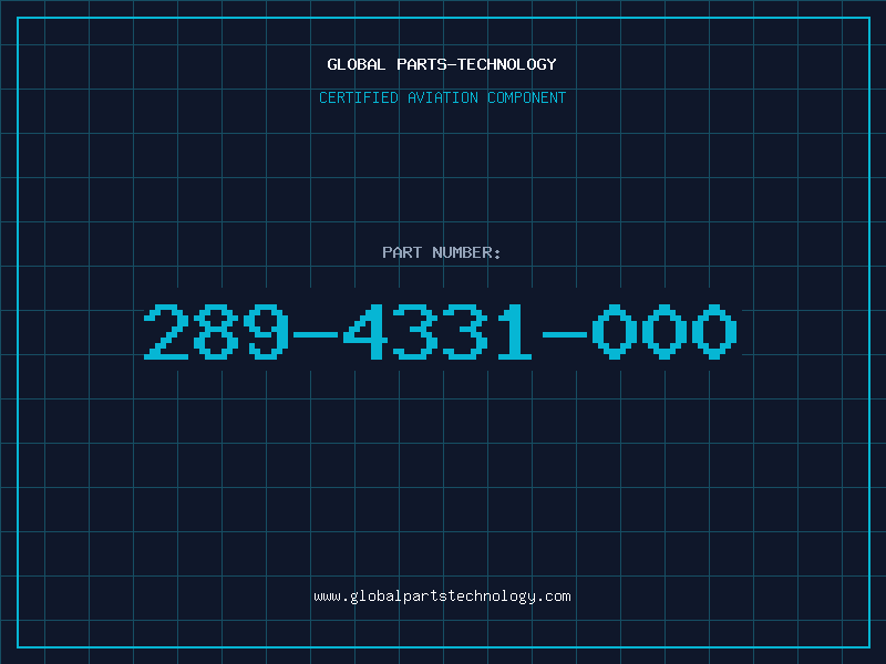 Aviation Part 289-4331-000