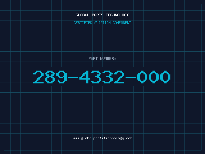 Aviation Part 289-4332-000