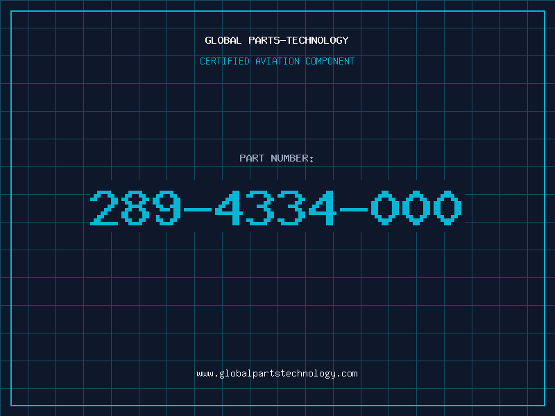 Aviation Part 289-4334-000