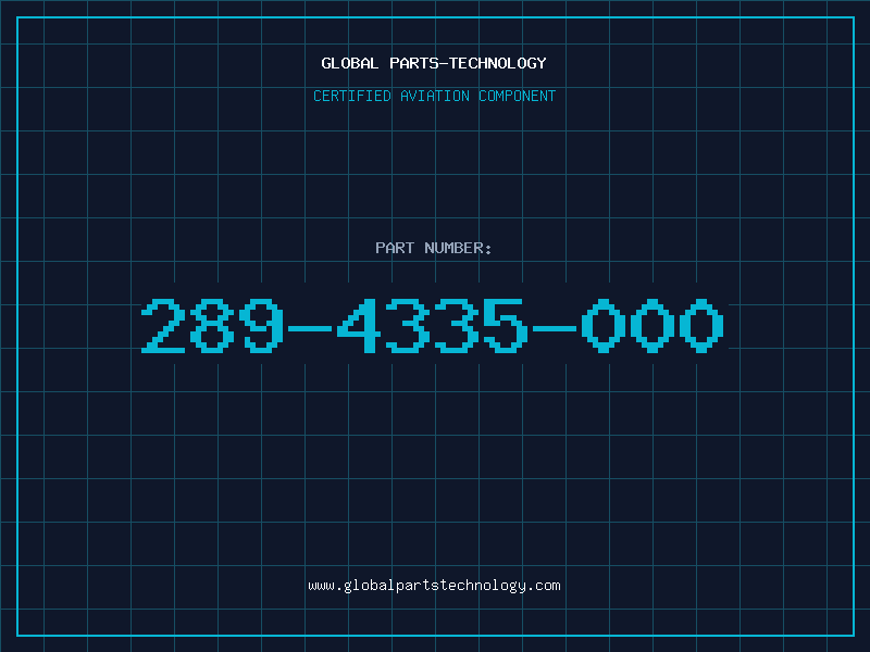 Aviation Part 289-4335-000