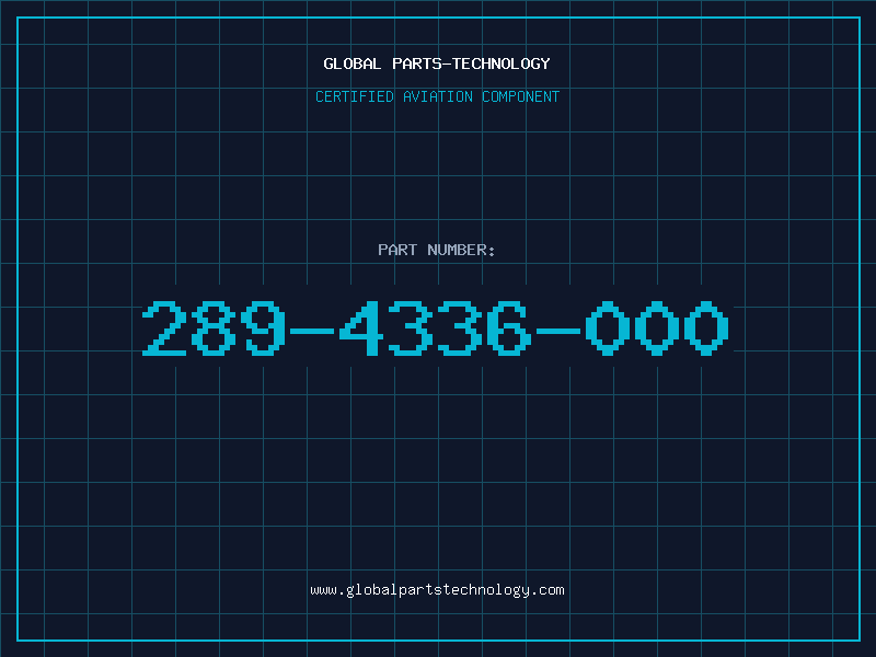 Aviation Part 289-4336-000