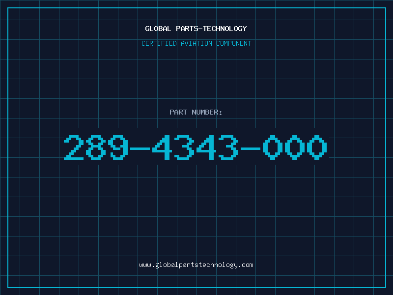 Aviation Part 289-4343-000
