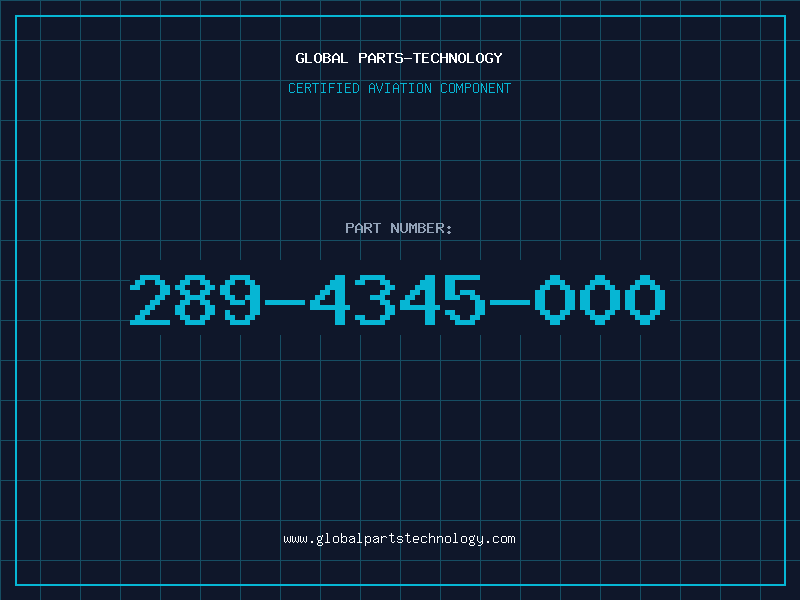 Aviation Part 289-4345-000